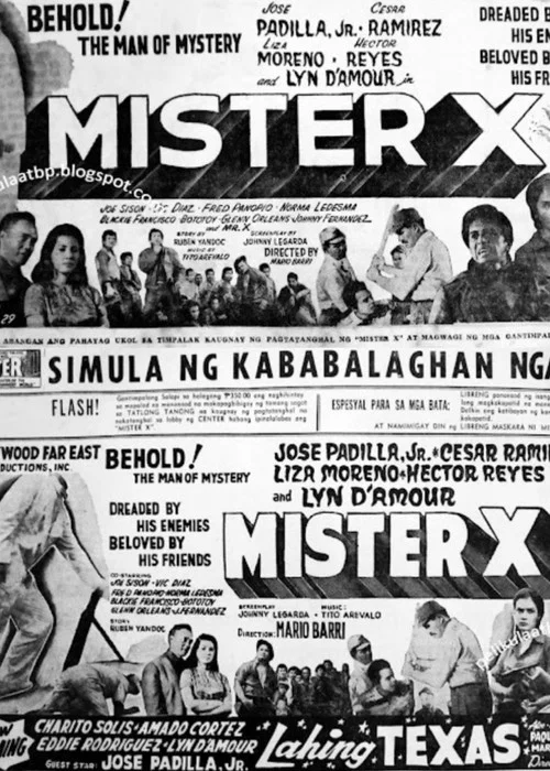 Mister X постер