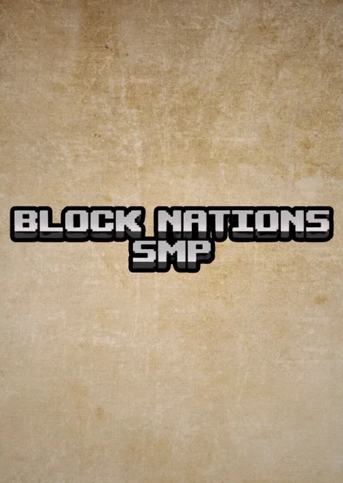 Block Nations SMP постер