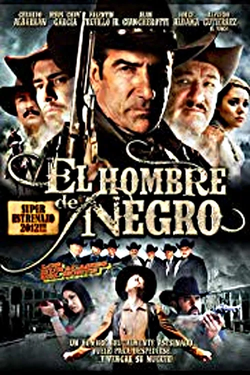 El Hombre de Negro постер