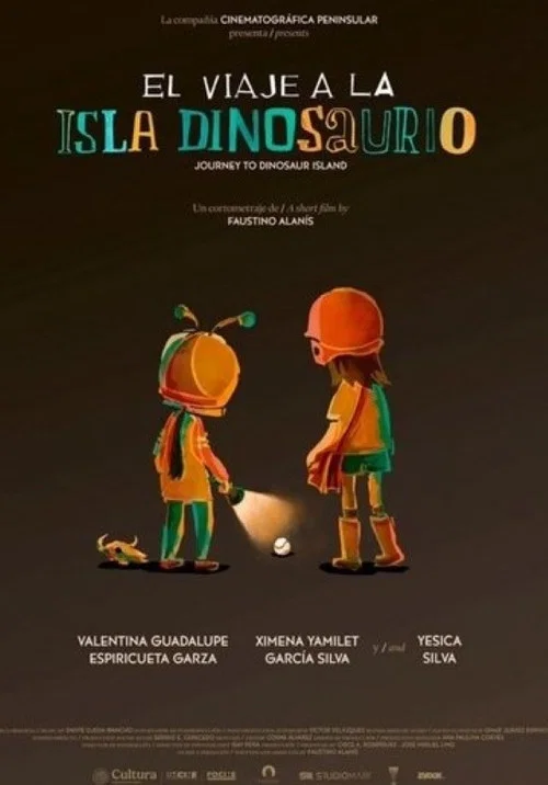 El Viaje a la Isla Dinosaurio постер