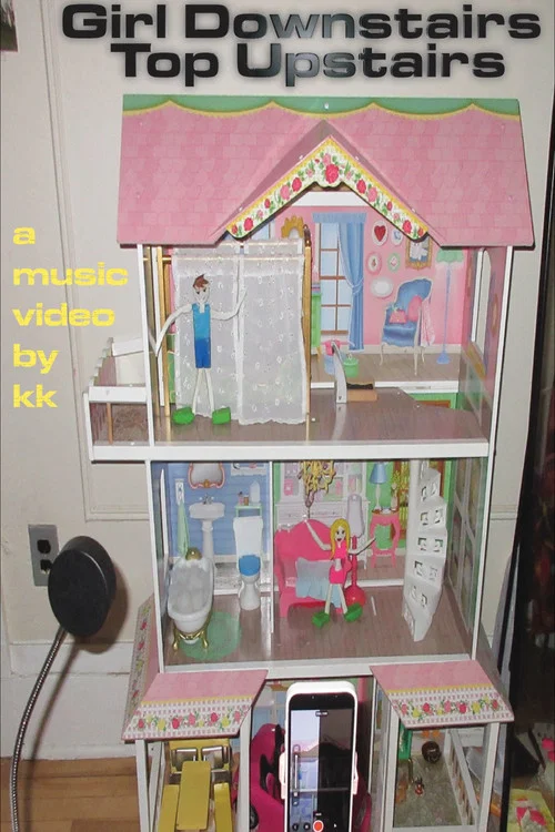 Girl Downstairs Top Upstairs постер