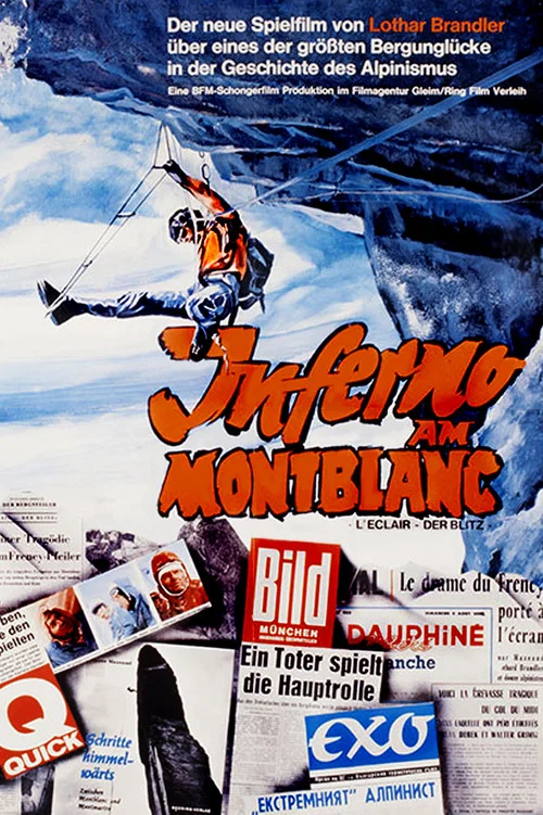 Inferno am Montblanc постер