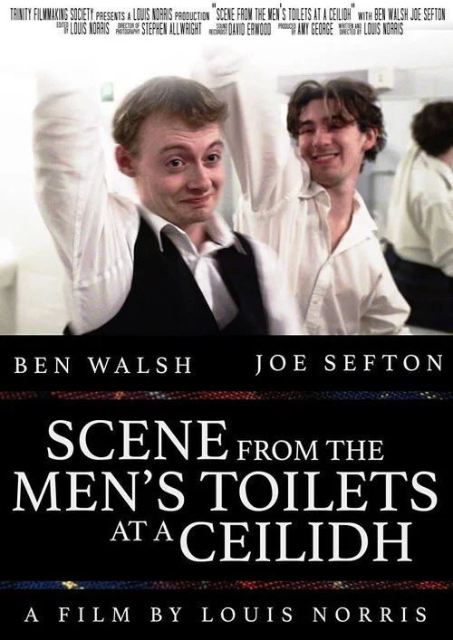 Scene from the Men's Toilets at a Ceilidh постер