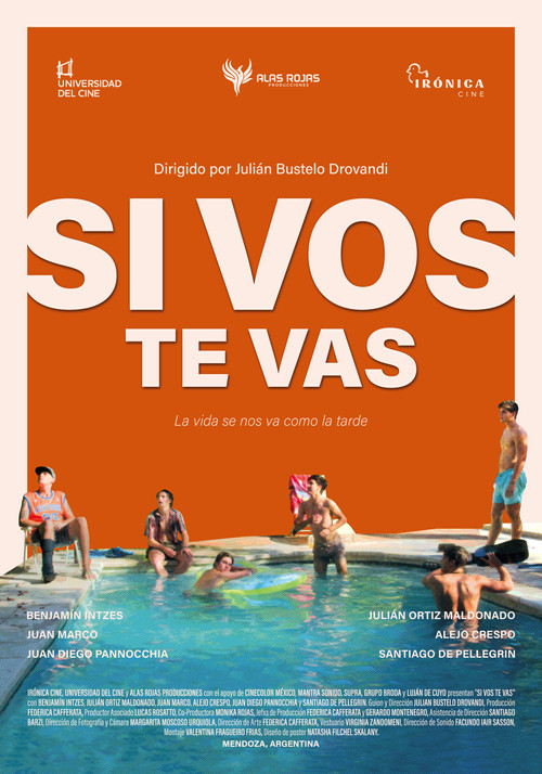 Si Vos Te Vas постер