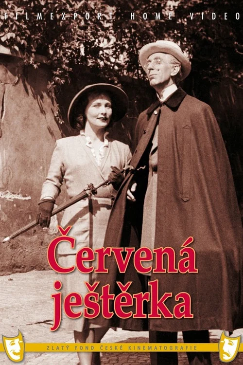 Červená ještěrka постер