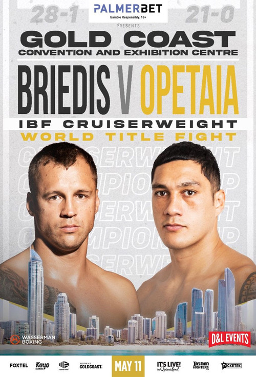 Mairis Briedis vs. Jai Opetaia постер