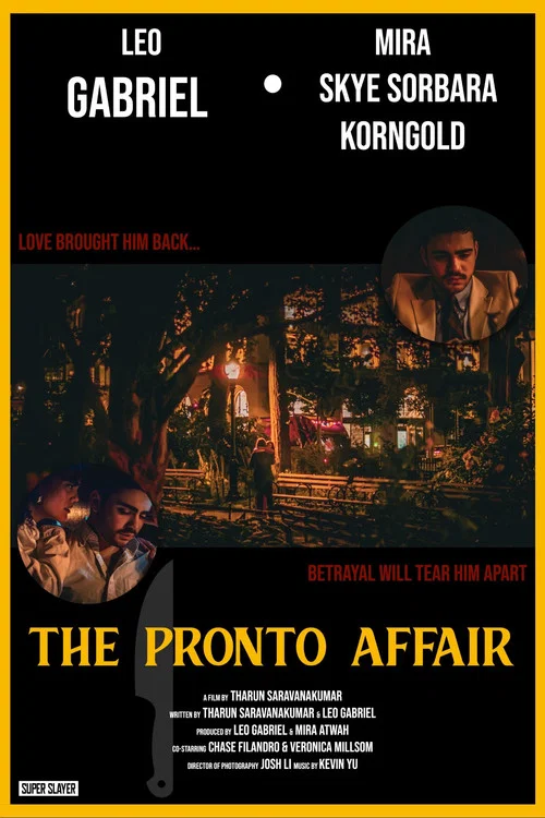 The Pronto Affair постер