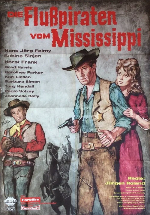 Die Flußpiraten vom Mississippi постер