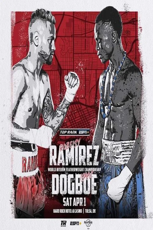 Blood, Sweat & Tears: Ramirez vs. Dogboe постер