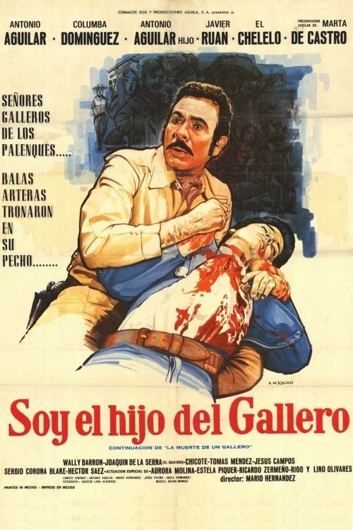 Soy el hijo del gallero постер