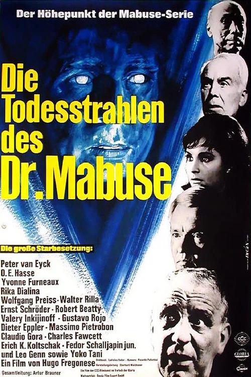 Die Todesstrahlen des Dr. Mabuse постер