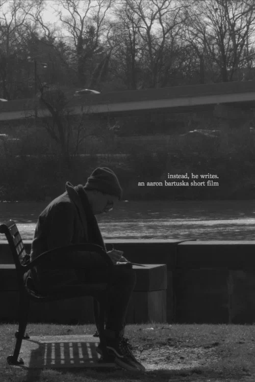 instead, he writes. постер