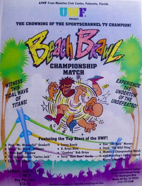 UWF Beach Brawl постер