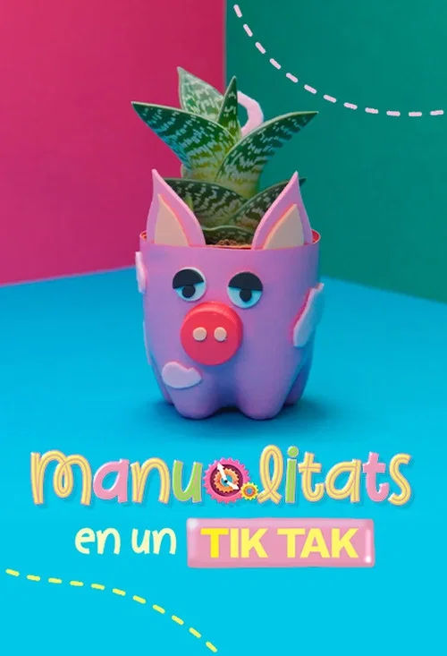 Manualitats en un tik tak постер