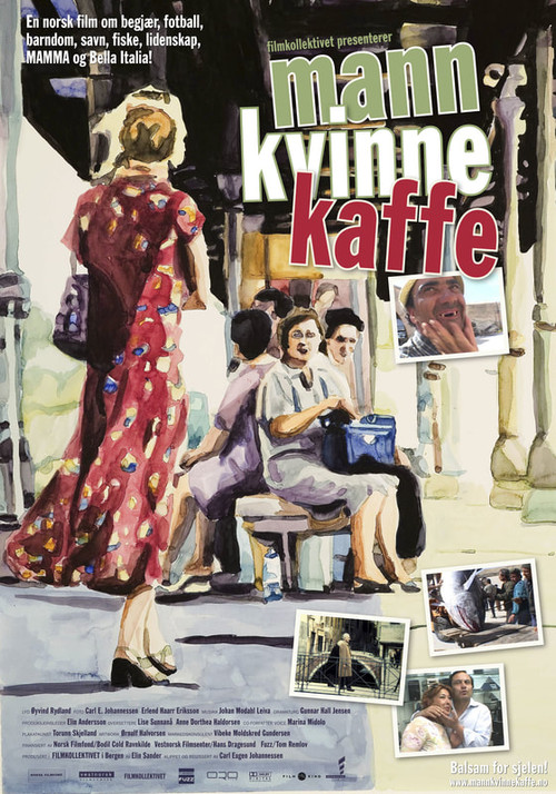 Mann Kvinne Kaffe постер