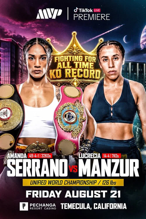 Amanda Serrano vs. Lucrecia Anabella Manzur постер