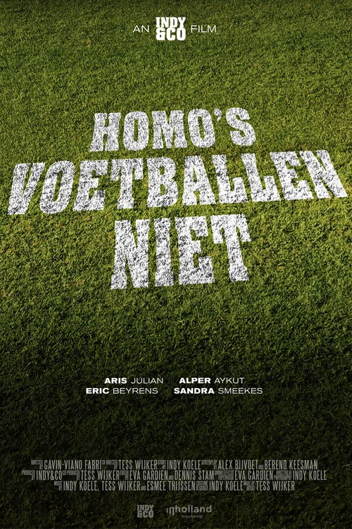 Homo's Voetballen Niet постер