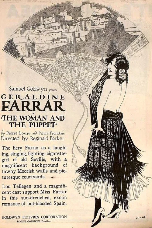 The Woman and the Puppet постер