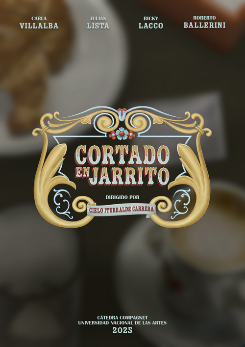 Cortado en Jarrito постер