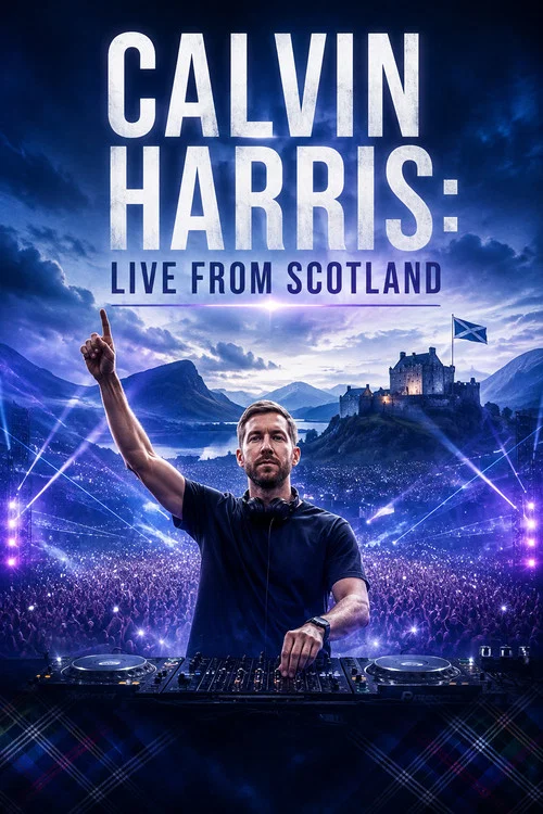 Calvin Harris: Live from Scotland постер