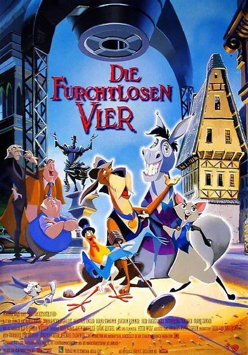 Die furchtlosen Vier постер