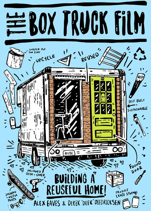 The Box Truck Film: Building A Reuseful Home постер