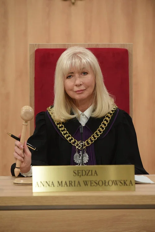 Sędzia Anna Maria Wesołowska постер