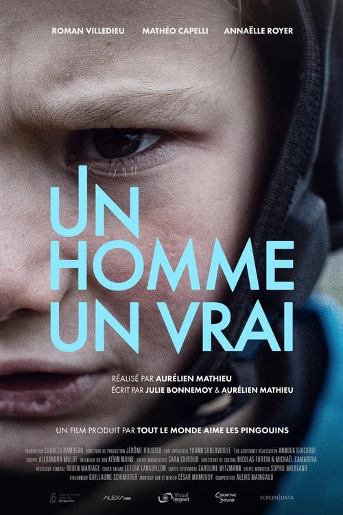 Un homme, un vrai постер