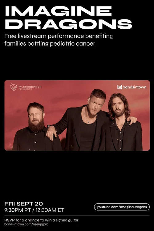 Imagine Dragons - Live from the Tyler Robinson Foundation 2024 RISE UP Gala постер