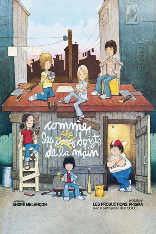 Comme les six doigts de la main постер