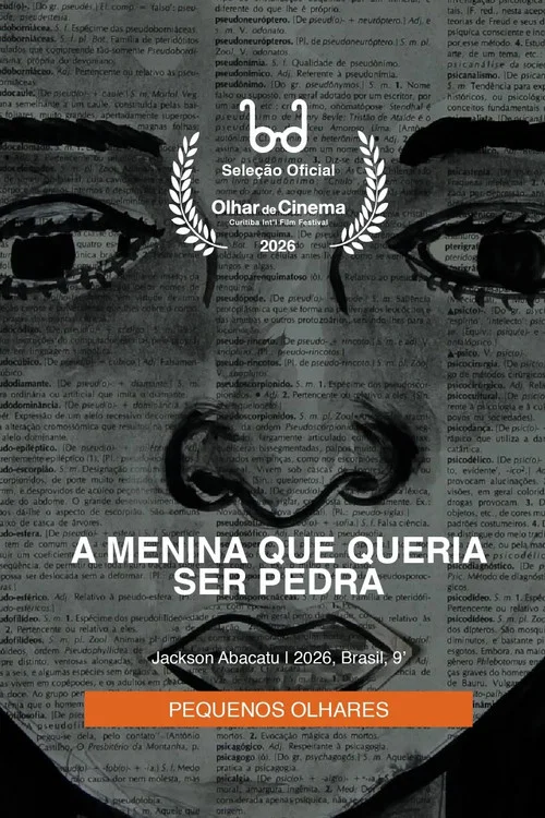 A menina que queria ser pedra постер