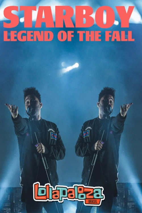 The Weeknd: Lollapalooza Brazil постер