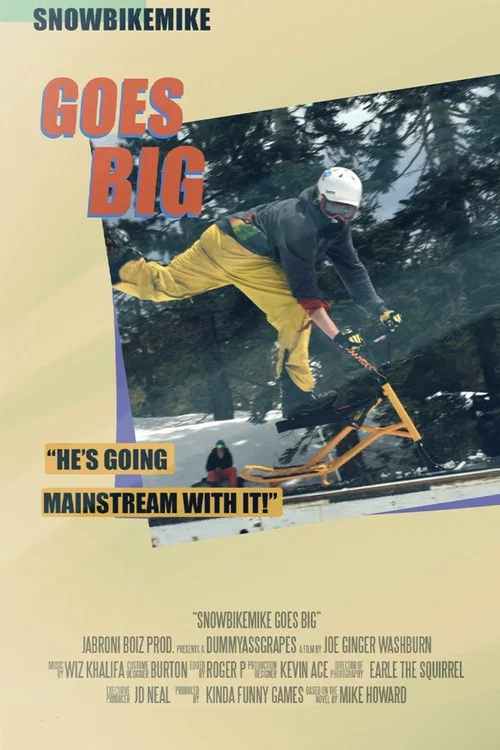 SnowBikeMike Goes Big постер
