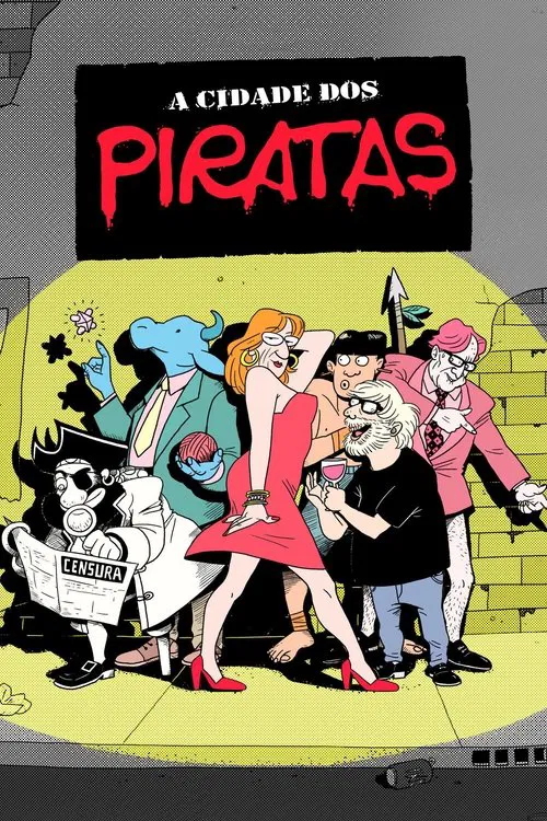 A Cidade dos Piratas постер