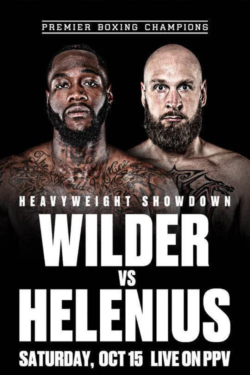 Deontay Wilder vs. Robert Helenius постер