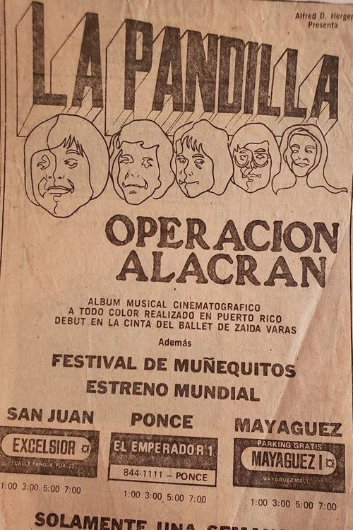 Operación Alacrán постер