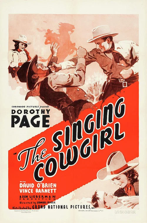 The Singing Cowgirl постер