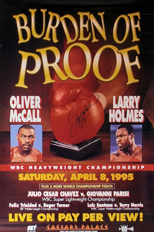 Oliver McCall vs. Larry Holmes постер