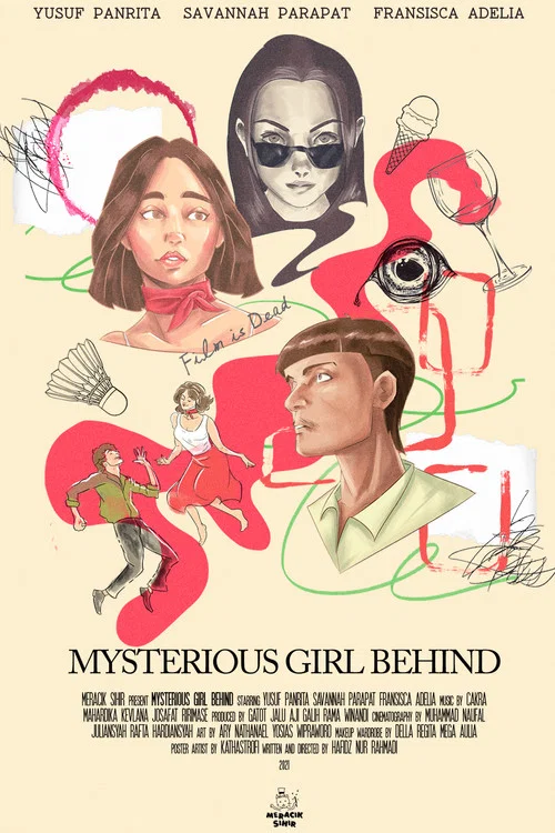 Mysterious Girl Behind постер