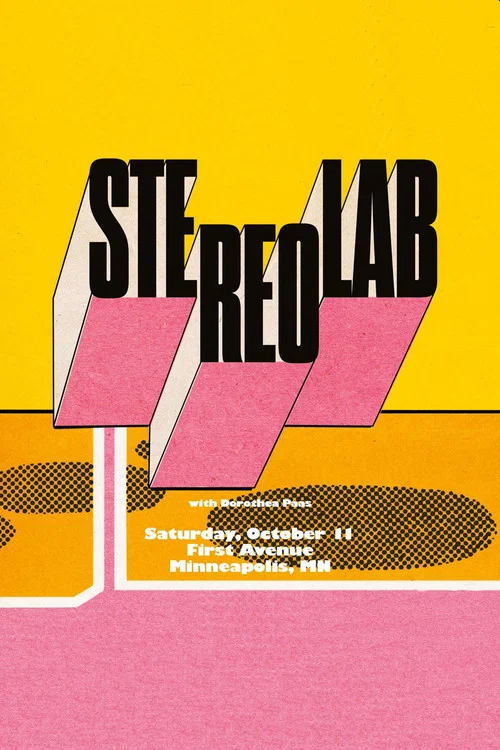 Stereolab: Live in Concert at First Avenue in Minneapolis, October 11, 2025 постер