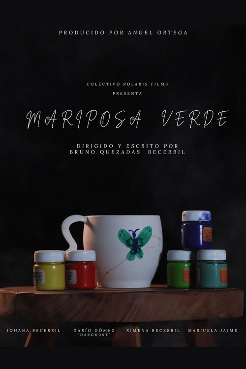 Mariposa verde постер