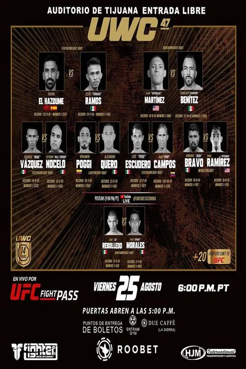 UWC 47: El Hazoume vs. Ramos постер