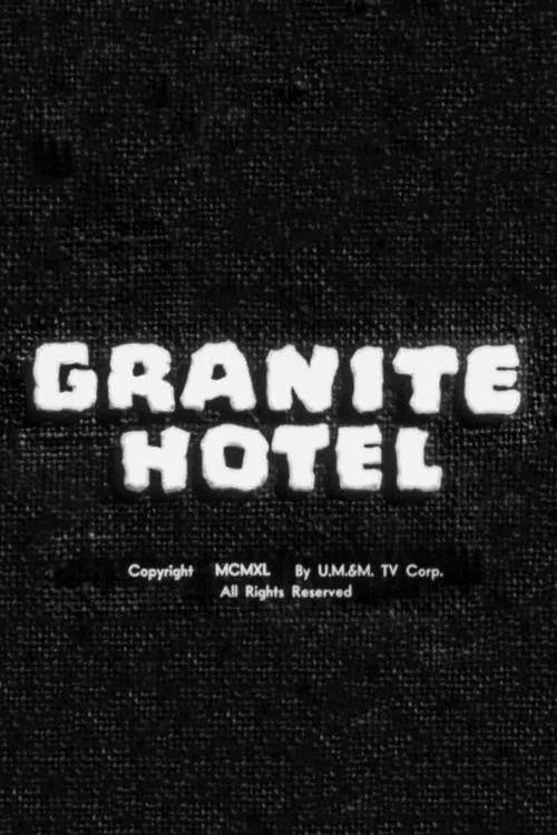 Granite Hotel постер