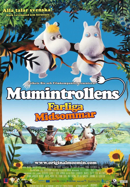 Muumi ja vaarallinen juhannus постер