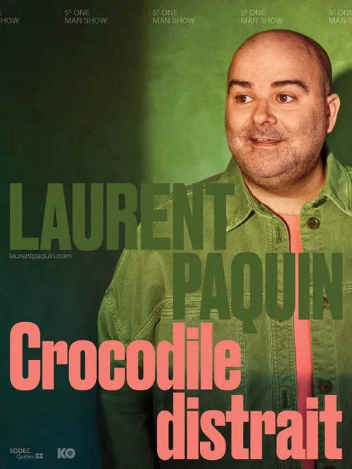 Laurent Paquin - Crocodile Distrait постер