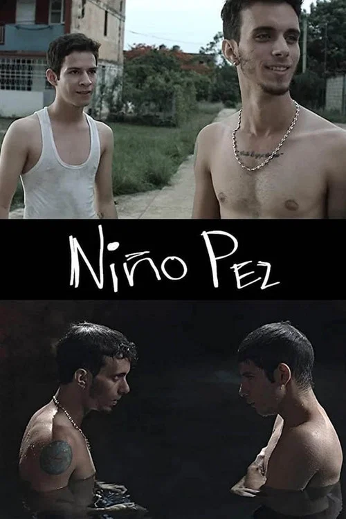 Niño pez постер