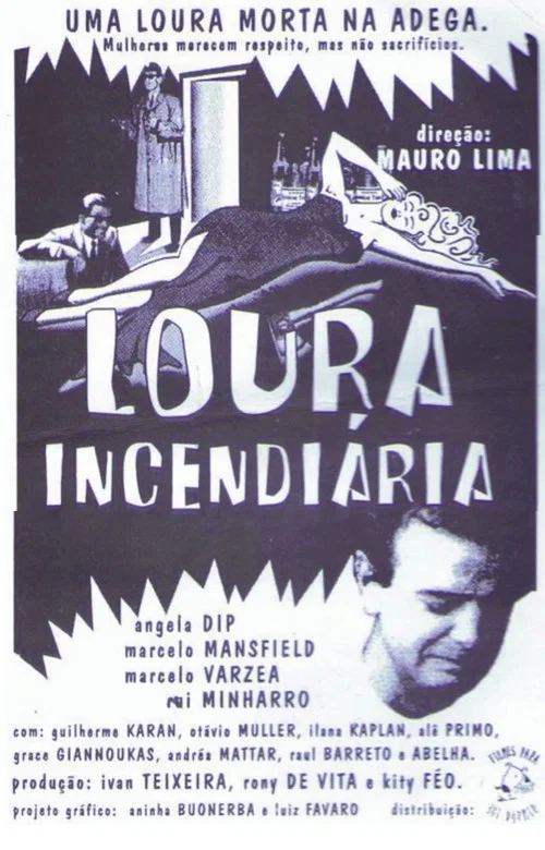 Loura Incendiária постер