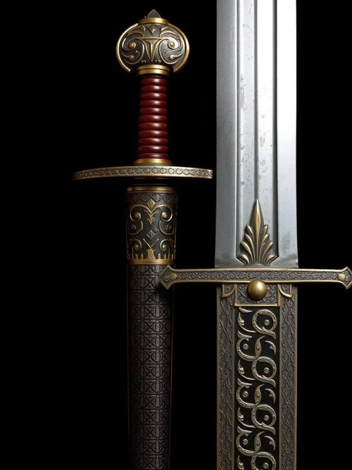 Spada Imperiale e della sua guaina постер