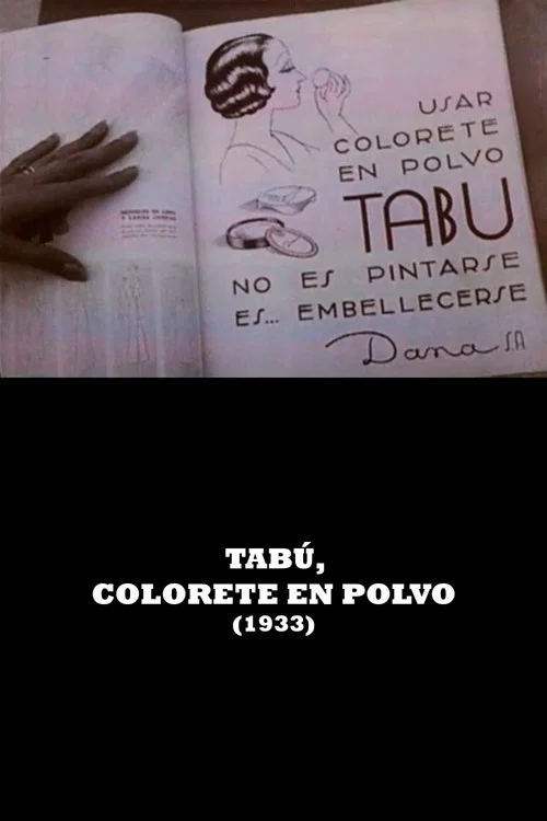 Tabú, colorete en polvo постер