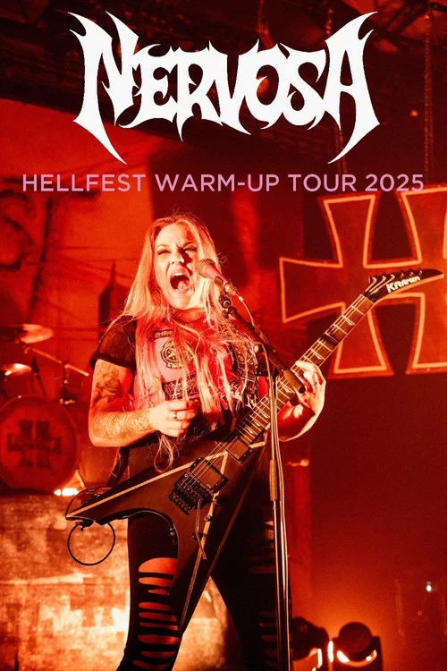 Nervosa - Hellfest Warm-Up Tour 2025 постер